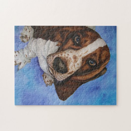 Basset Hound Puzzle Legpuzzel (Horizontaal)