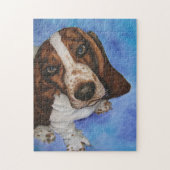 Basset Hound Puzzle Legpuzzel (Verticaal)