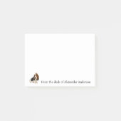 Basset Hound Realistisch Personaliseren Post-it® Notes (Voorkant)