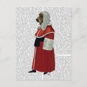 Basset Hound-rechter Briefkaart