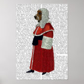 Basset Hound-rechter Poster (Voorkant)