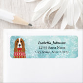 Basset Hound Return Address Labels (Insitu)