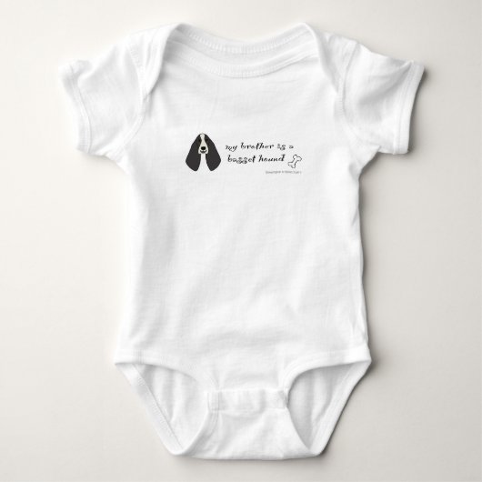 basset hound romper (Voorkant)