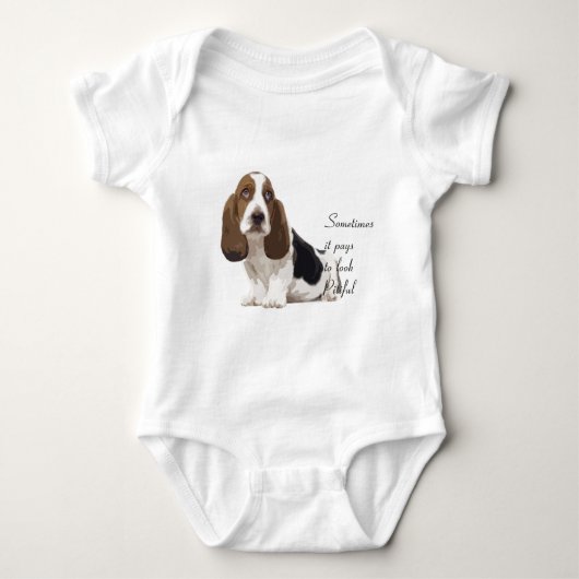 Basset Hound Romper (Voorkant)