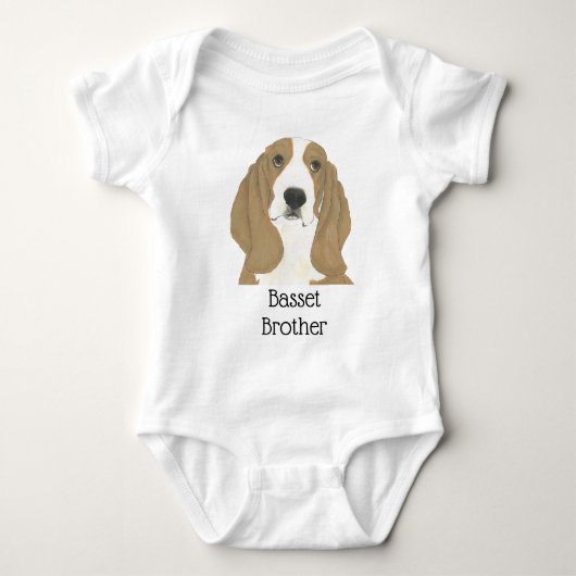 Basset Hound Romper (Voorkant)