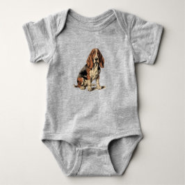 Basset Hound Romper