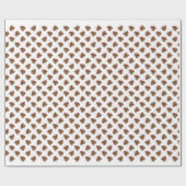 Basset Hound Santa Paws Cadeaupapier (Vlak)