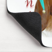 Basset Hound Santa Paws Muismat (Hoek)