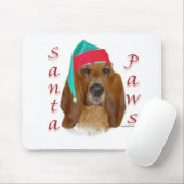 Basset Hound Santa Paws Muismat (Met muis)