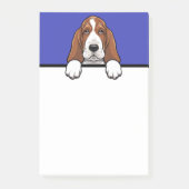 Basset Hound Schattigee Basset Hondenliefhebber ge Post-it® Notes (Voorkant)