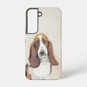 Basset Hound Schilderij - Mooie Originele Honden K Samsung Galaxy Hoesje