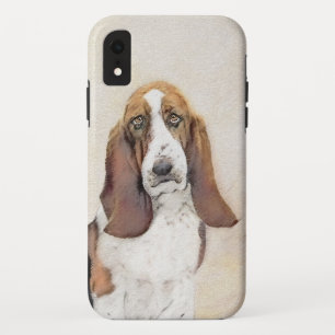 Basset Hound-schildering - Kute Original Dog Art Case-Mate iPhone Case