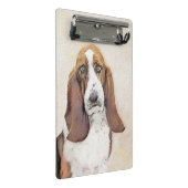 Basset Hound-schildering - Kute Original Dog Art Mini Klembord (Schuin)