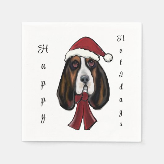 Basset Hound Servet (Voorkant)