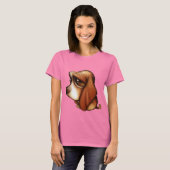 Basset Hound Shirt (Voorkant volledig)