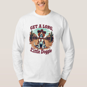 Basset hound shirt, Comfort Kleuren, Get A Long T-shirt