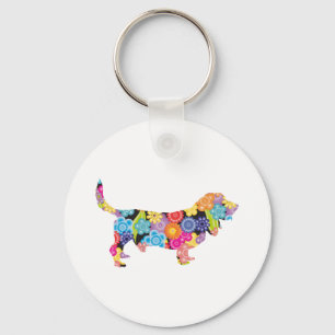 Basset Hound Sleutelhanger