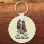 Basset Hound Sleutelhanger (Voorkant)