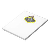 Basset Hound Smarter Notitieblok (Linkerzijde)