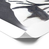 Basset Hound Space Walk Poster (Hoek)