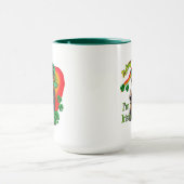 Basset Hound St Patricks Day Mok (Midden)