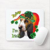 Basset Hound St Patricks Day Muismat (Met muis)