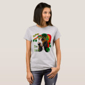 Basset Hound St Patricks Day T-shirt (Voorkant volledig)