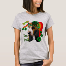Basset Hound St Patricks Day T-shirt