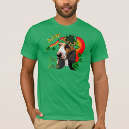 Basset Hound St Patricks Day T-shirt