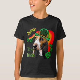 Basset Hound St Patricks Day T-shirt