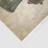 Basset Hound Steampunk 1 Decoupage Papier (Detail)