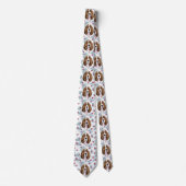 Basset Hound Stropdas (Voorkant)