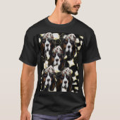 BASSET HOUND T-SHIRT (Voorkant)
