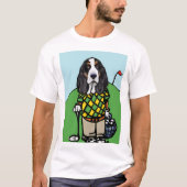 BASSET HOUND T-SHIRT (Voorkant)