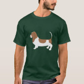 Basset Hound T-shirt (Voorkant)