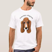Basset Hound T-Shirt (Voorkant)