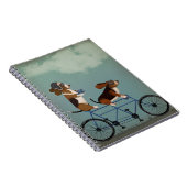 Basset Hound Tandem Notitieboek (Rechterzijde)