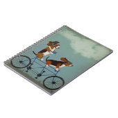 Basset Hound Tandem Notitieboek (Linkerzijde)