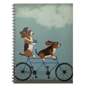 Basset Hound Tandem Notitieboek