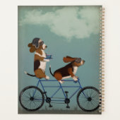 Basset Hound Tandem Planner (Achterkant)