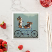 Basset Hound Tandem Servet (Insitu)