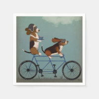 Basset Hound Tandem