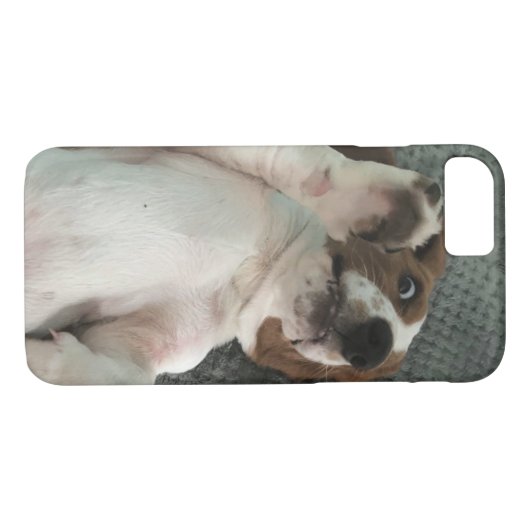Basset Hound-telefoondraagtas Case-Mate iPhone Case (Achterkant (Horizontaal))