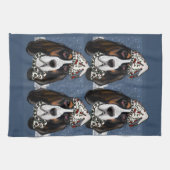 BASSET HOUND THEEDOEK (Horizontaal)