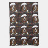 BASSET HOUND THEEDOEK (Verticaal)