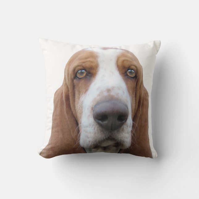 Basset Hound to Howl Over Kussen (Voorkant)
