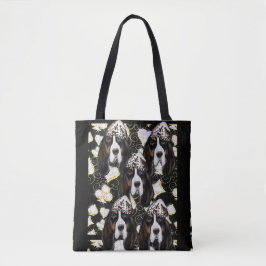 BASSET HOUND TOTE BAG