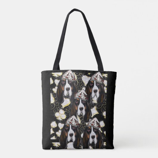BASSET HOUND TOTE BAG (Achterkant)