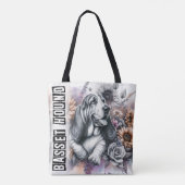 Basset Hound Tote Bag (Achterkant)