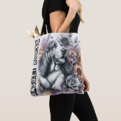 Basset Hound Tote Bag (Dichtbij)